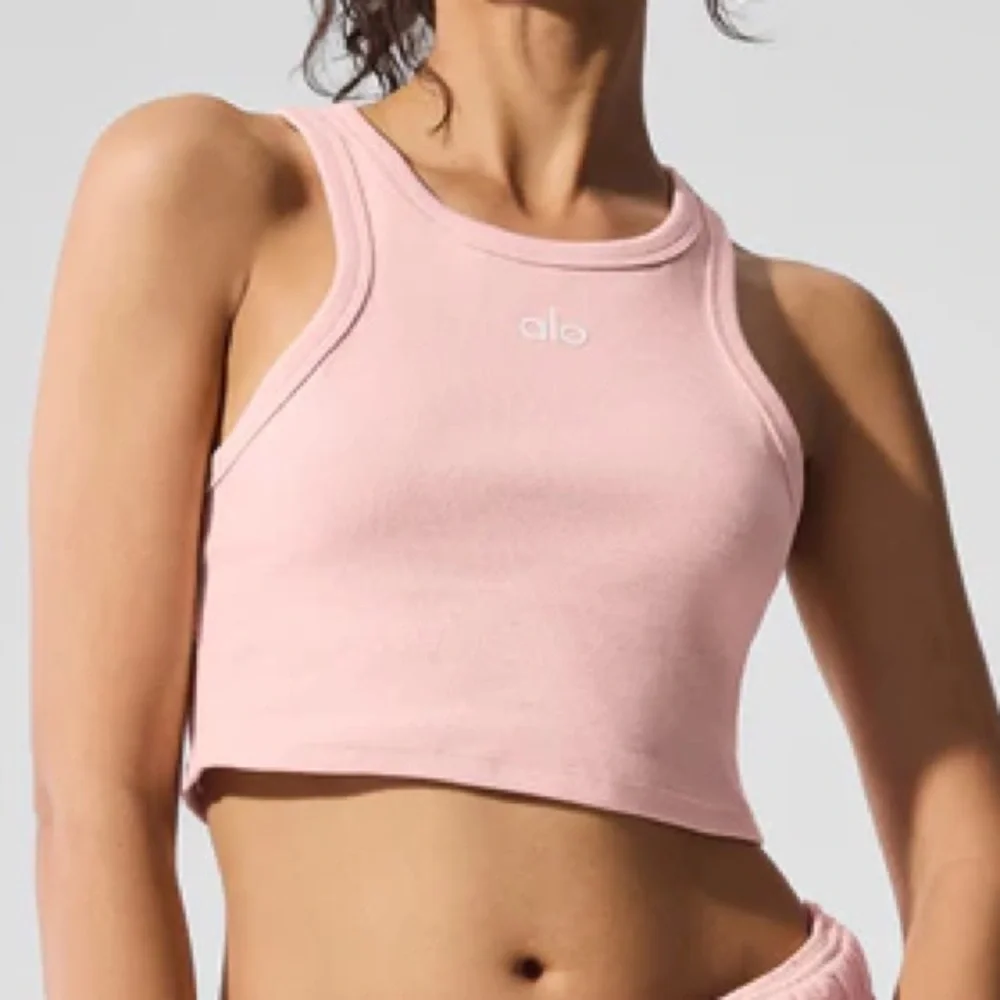 Alo Yoga Aspire Tank Pink Quartz/White S